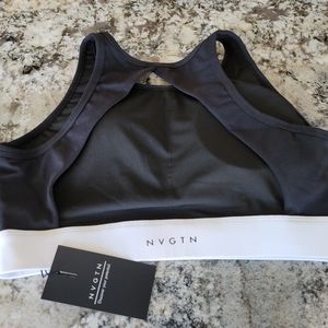 Nvgtn black Agility bra